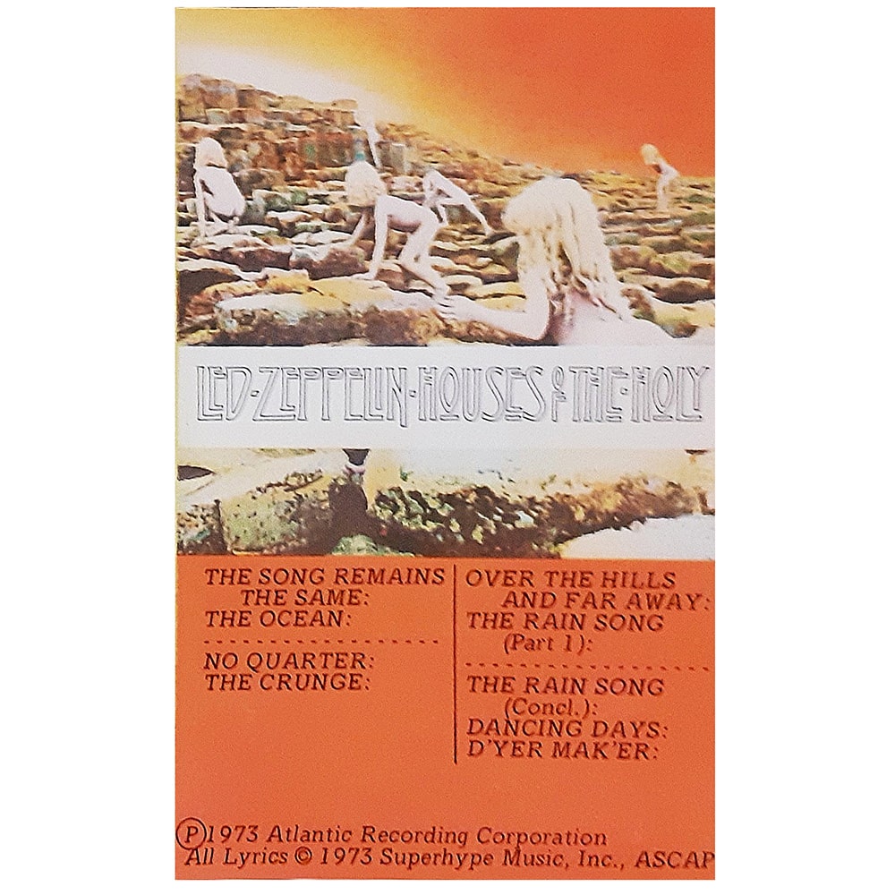 Cassette <br>Houses of the Holy <br>Canada (AC-7255 0798)