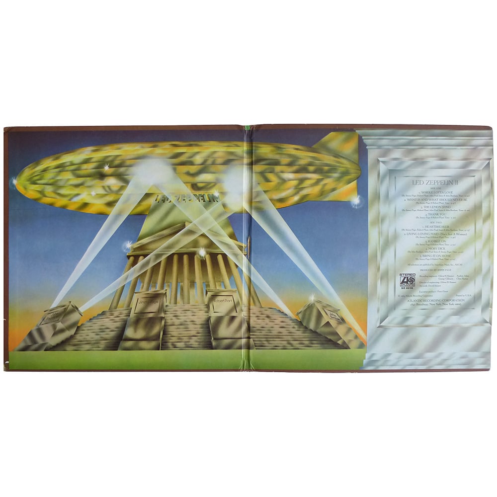 LP <br>Led Zeppelin II <br>USA (SD 8236) - Image 3