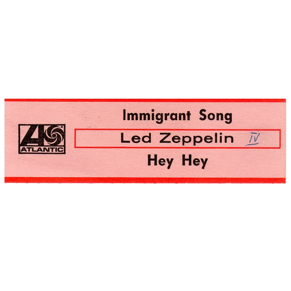 Immigrant Song (1970) <br>Jukebox Strip (Germany)