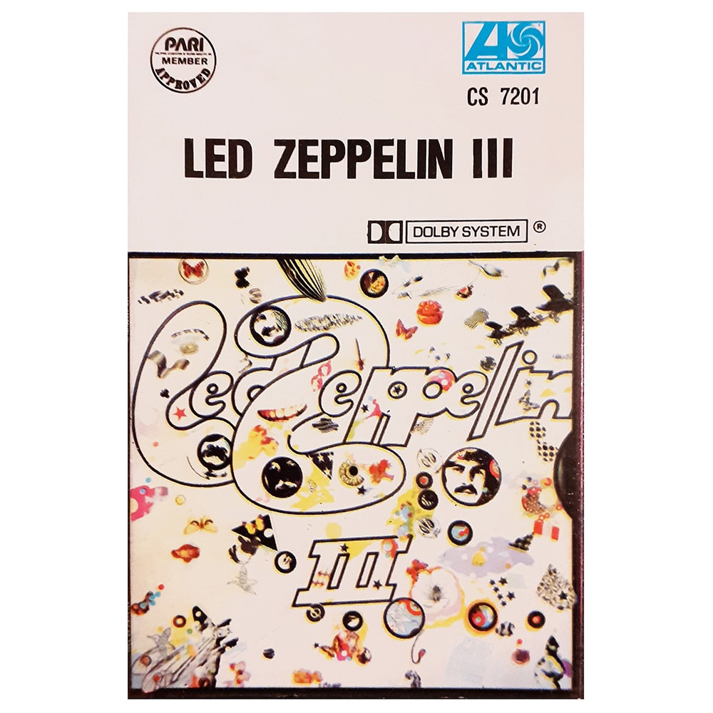 Cassette <br>Led Zeppelin III <br>Philippines (CS 7201)