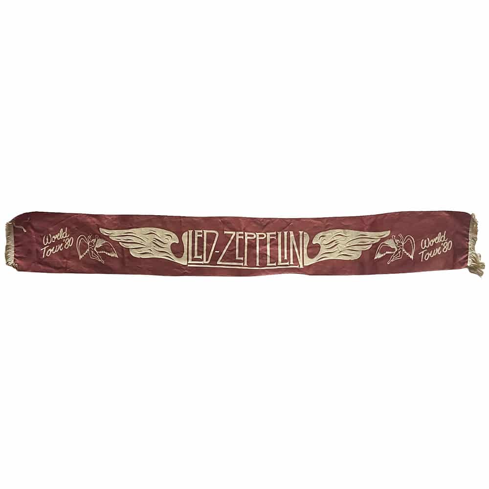 Concert Clothing <br>1980 <br>Over Europe Tour, Scarf, unofficial #3