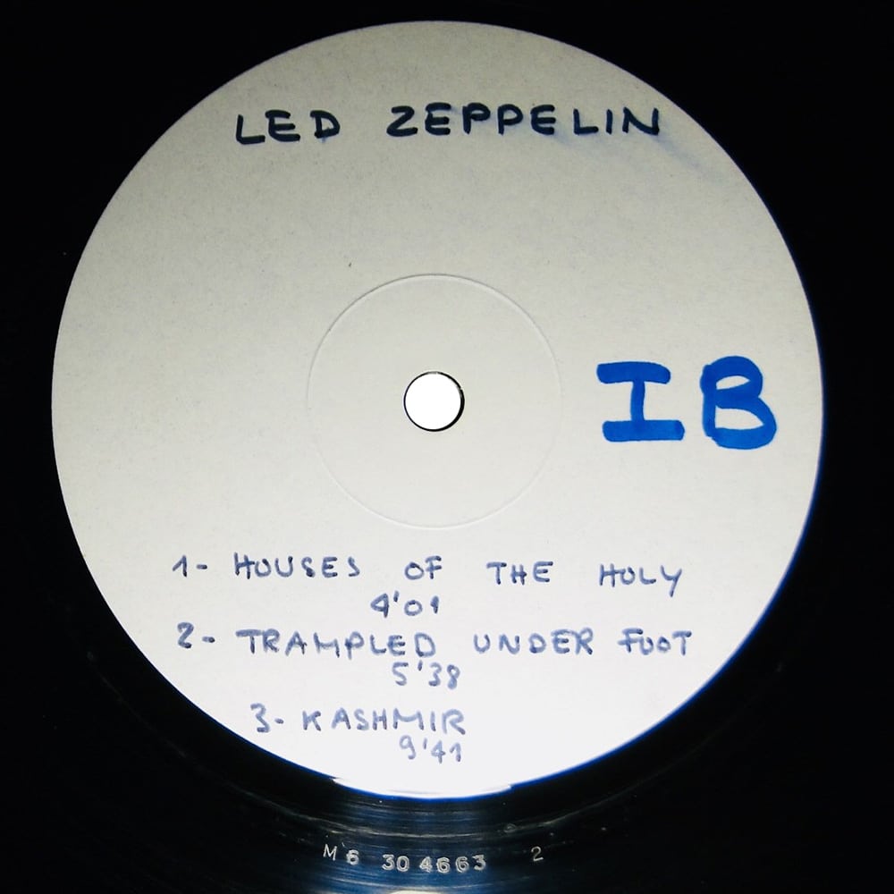 LP <br>Physical Graffiti <br>France (SSK 89400) Test Pressing - Image 2
