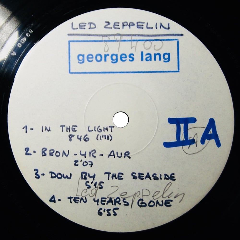 LP <br>Physical Graffiti <br>France (SSK 89400) Test Pressing - Image 3