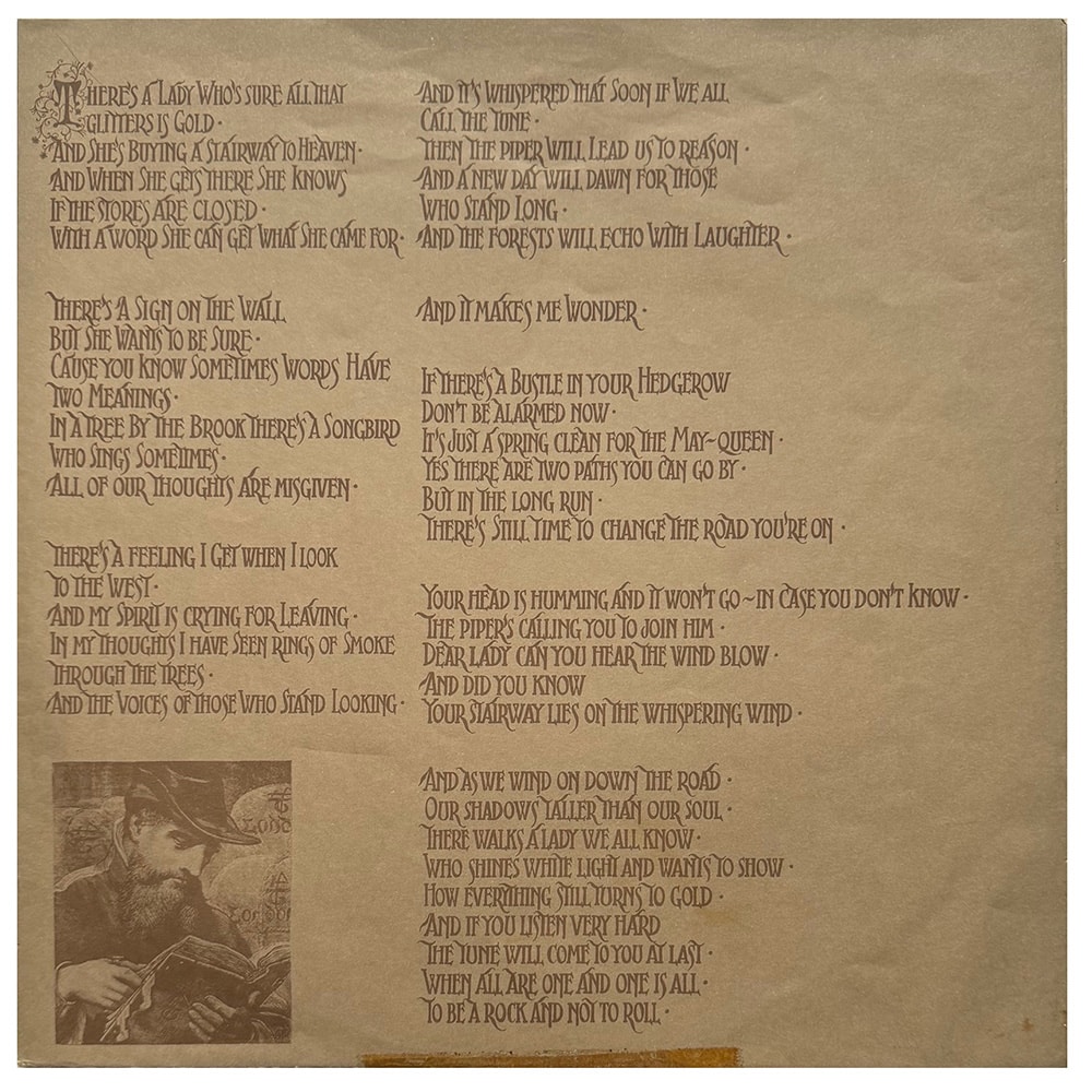LP <br>Led Zeppelin IV <br>Japan (P-10125A) #3 - Image 7