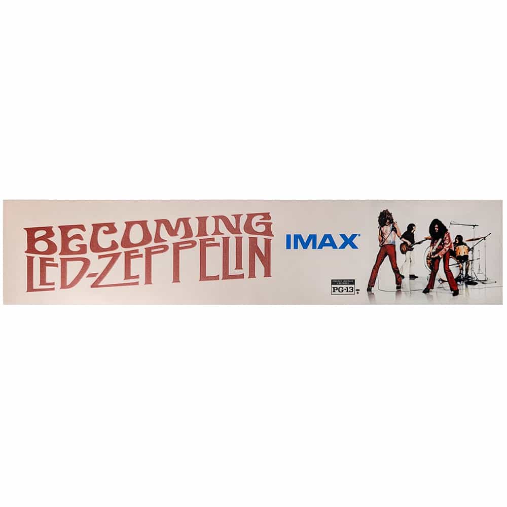 Becoming Led Zeppelin <br>USA <br>Mylar Display