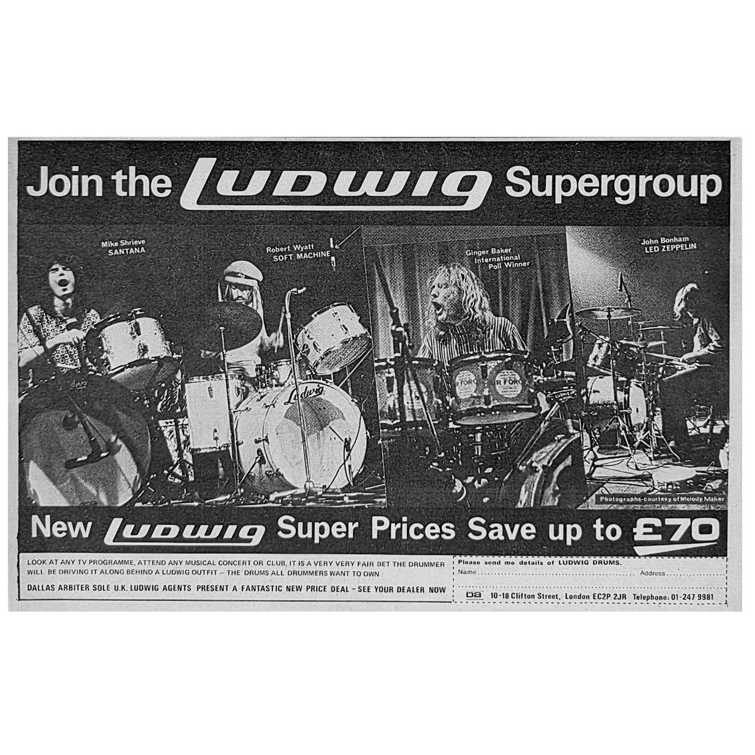Ludwig (1971) <br>Advertisement (UK)
