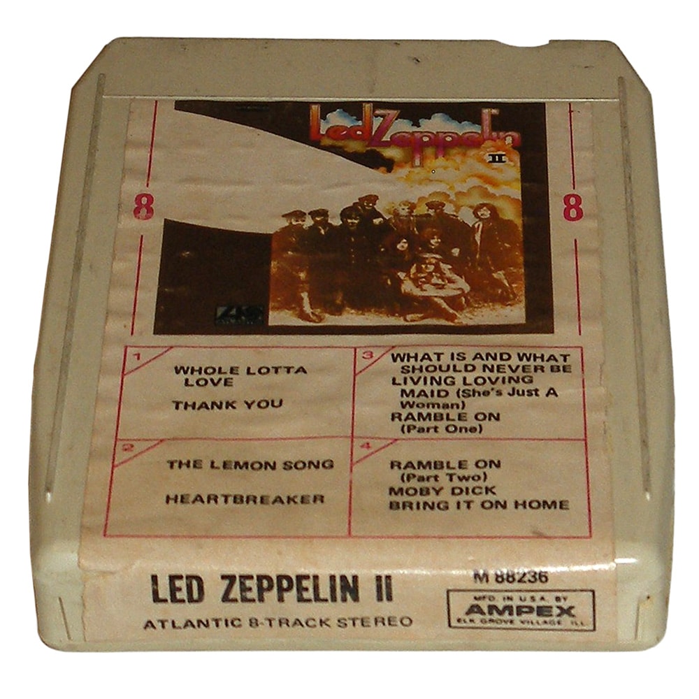 8-Track <br>Led Zeppelin II <br>USA (M 88336) - Image 2