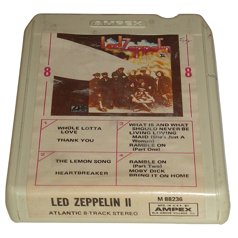 8-Track <br>Led Zeppelin II <br>USA (M 88336) - Image 2
